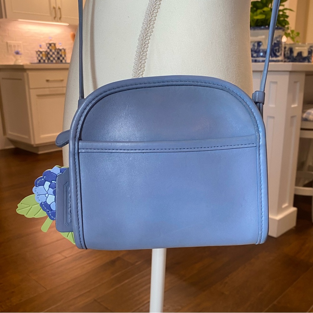 Coach Vintage Abbie Crossbody Bag 💜🩵Periwinkle 9017🩵💜 - Picture 5 of 12